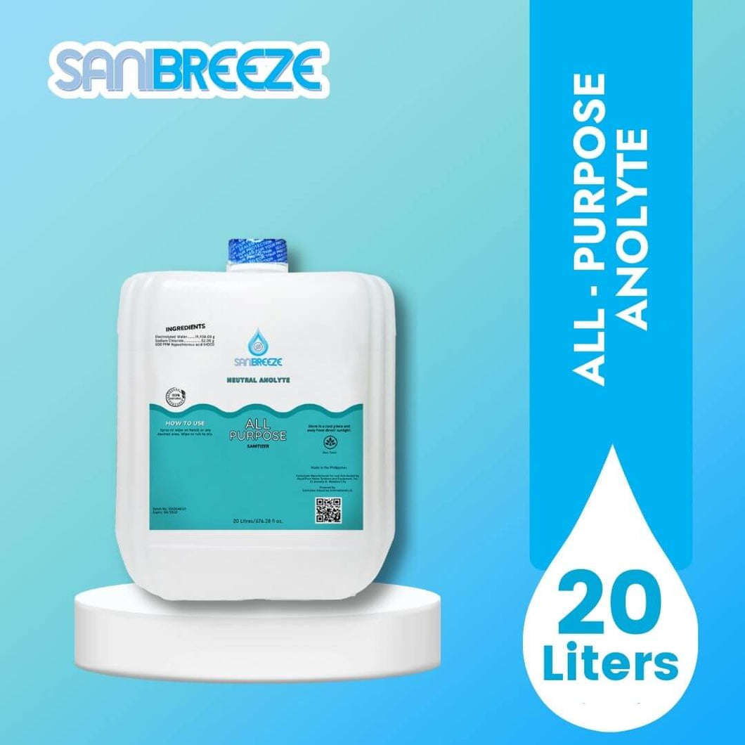 Sanibreeze  All-Purpose Anolyte ( 20 Liters)